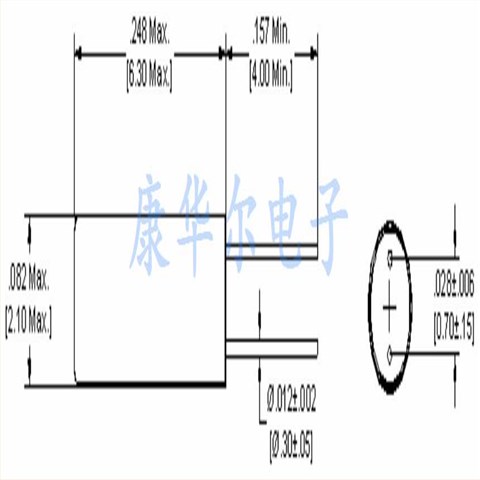 PDI音叉晶体,T6圆柱插件晶振,智能家居用晶振