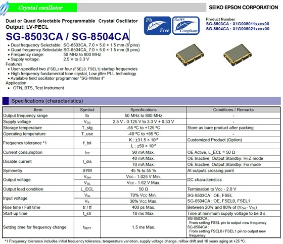 SG-8503CA SG-8504CA 1