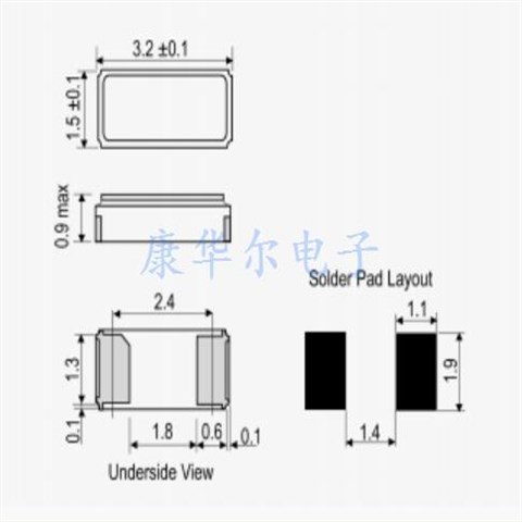 LFXTAL009706,石英晶振,伊克德晶振,CFPX-217无源晶振