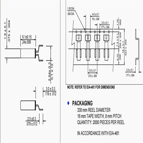 R26-32.768-12.5-SMD-TR,拉隆晶振,32.768k石英插件晶振,进口晶振