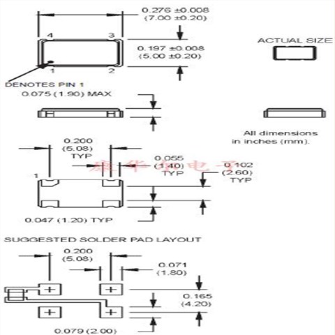 M224FCN40.0000MHz,Mtronpti晶振,7050贴片晶振