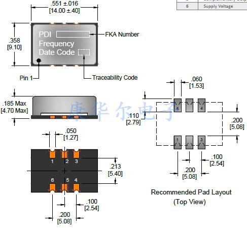 VC40 14_9mm VCXO LVDS LVPECL