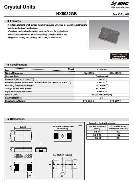 NX5032GB